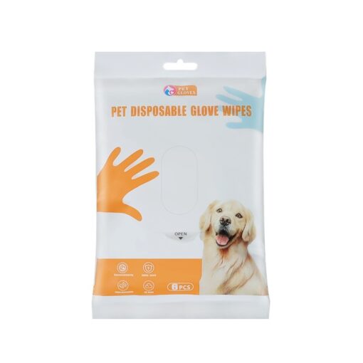 Pet Wipes Gloves Dog Cleaning Spa Wash-free Deodorant Dry Cleaning - Image 2